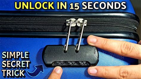 How To Unlock Bag With Code