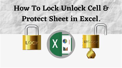 how to unlock cell lock in excel
