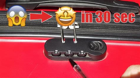 how to unlock monos suitcase without code