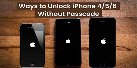 how to unlock old iphone 4 without passcode