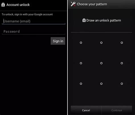 How To Unlock Pattern In Android