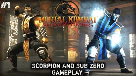 How To Unlock Sub Zero And Scorpion In Shaolin Monks