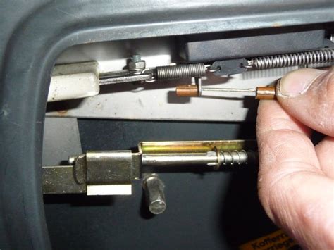 How To Unlock Trunk Lock