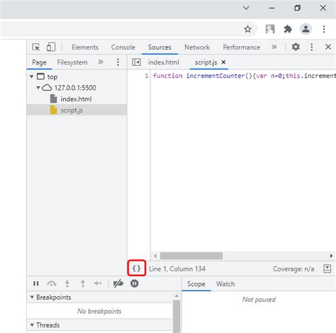 how to unminify javascript in visual studio code