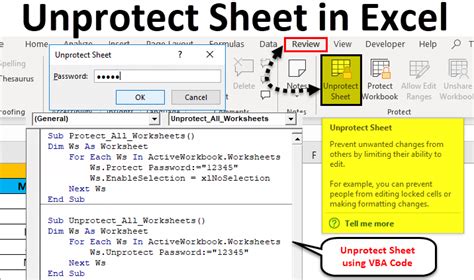 how to unprotect cells in excel without password
