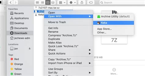 How To Unzip A .7Z File Mac