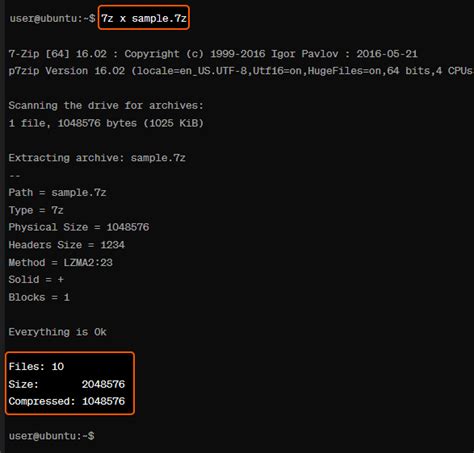 How To Unzip A 7Z File In Linux