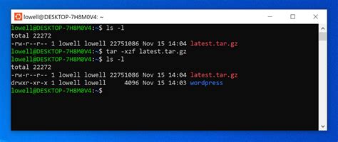How To Unzip Tar File In Windows Command Line