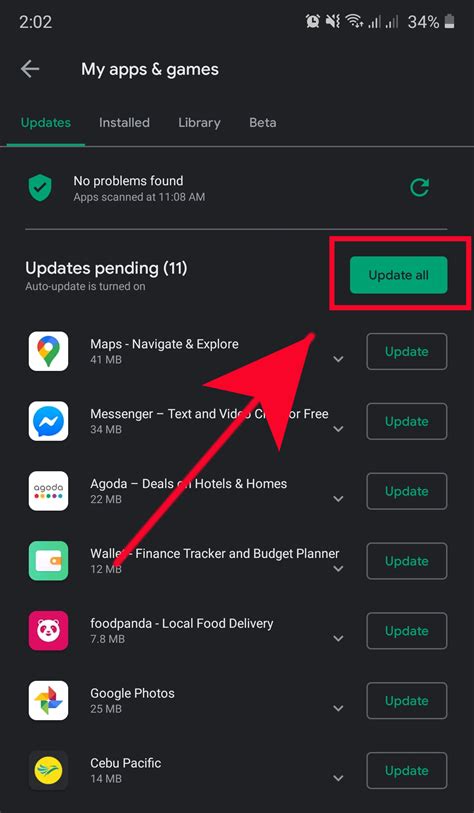 how to update find my phone app