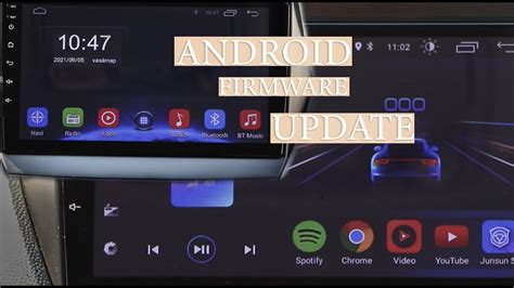 how to update firmware on android radio
