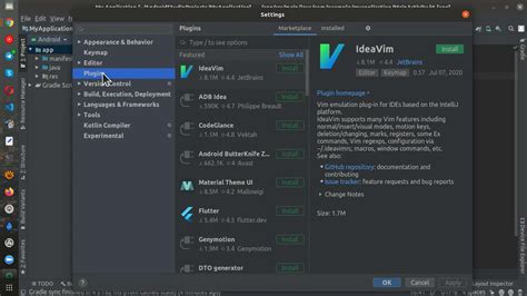 how to update flutter plugin in android studio