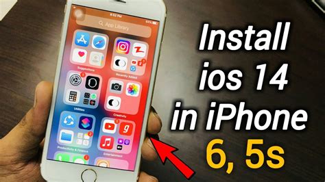 how to update iphone 6 to ios 14