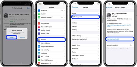 how to update iphone to ios 13.0