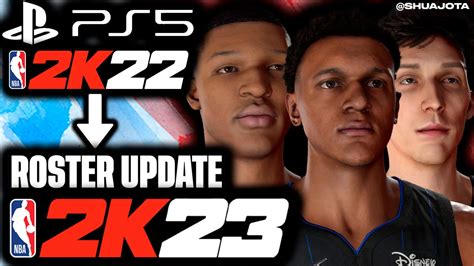 NBA 2K22 PS5 Completed Classic Teams Roster Update by MJWizards