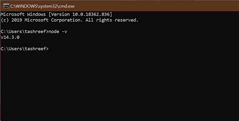 how to update node js in windows 10