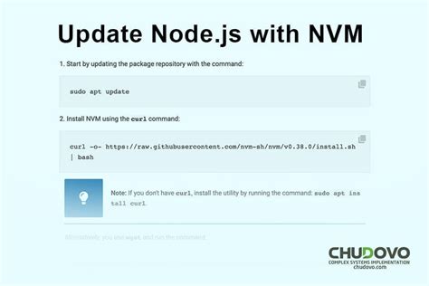 how to update nodejs version in cmd
