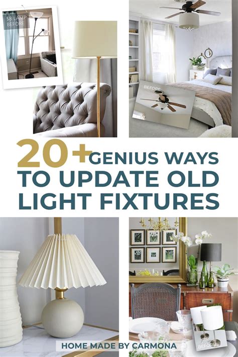 How To Update Old Light Fixtures