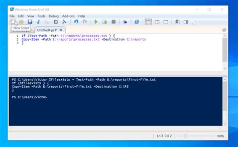 how to update powershell ise to version 7