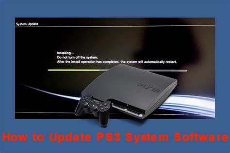 how to update ps3 console system software