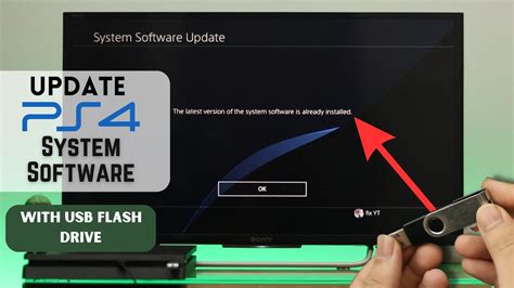 How to update PS4 system software