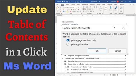 How To Update Table Numbers Automatically In Word
