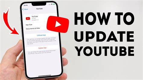 how to update youtube on phone