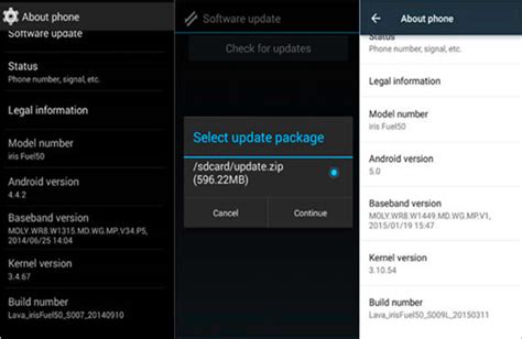 how to upgrade android version 5.1 to 10