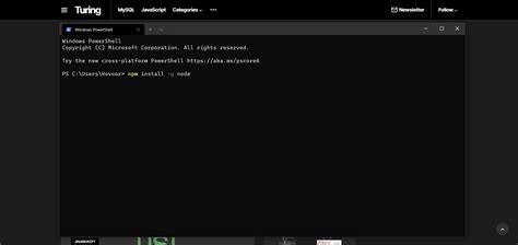 how to upgrade node js version in cmd