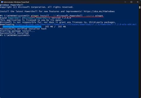 how to upgrade powershell on windows