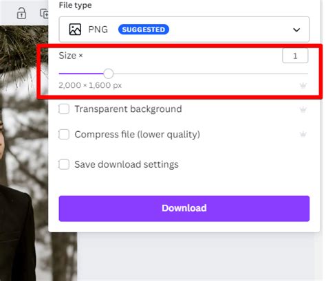 how to upgrade resolution in canva