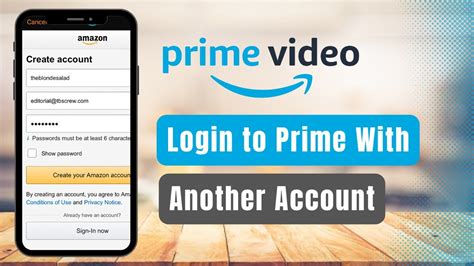 how to upgrade to amazon prime in app