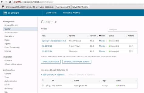 how to upgrade vrealize log insight