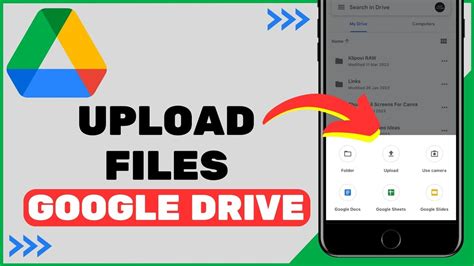 how to upload a file on google drive from iphone