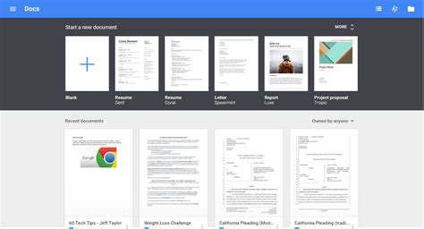 how to upload a template on google docs