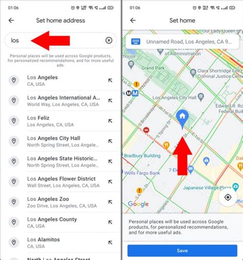 how to upload address on google map