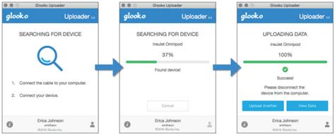 how to upload data to glooko