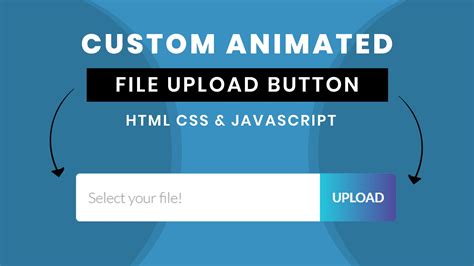 how to upload image in html css