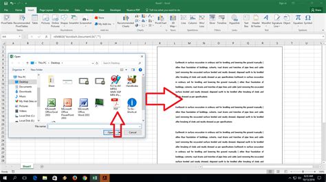 how to upload pdf in excel sheet