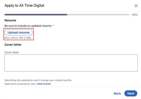 how to upload resume from google docs to linkedin