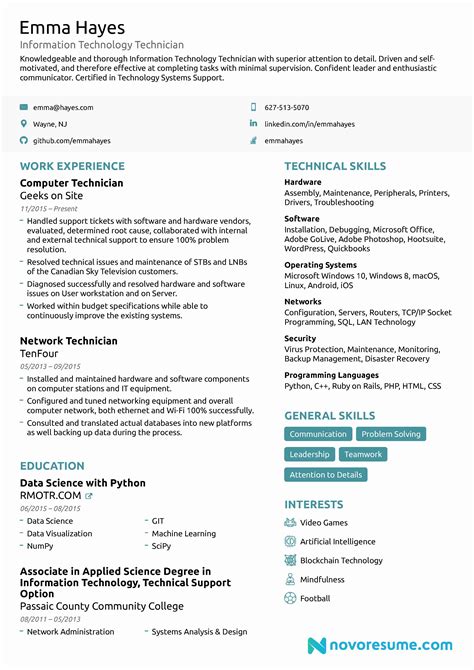 9Th Grade/ Student Resume Example Company Name