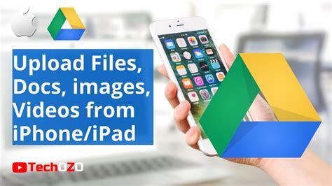 how to upload video in google drive using iphone