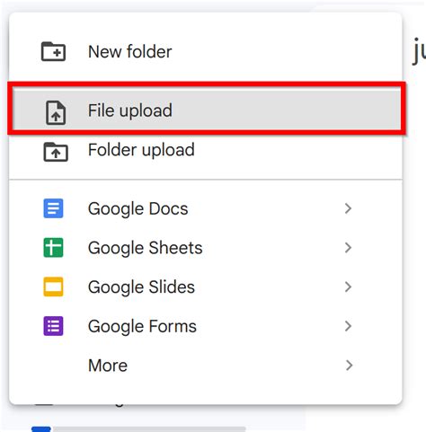 how to upload word document in google sheets