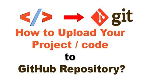 how to upload your code on github