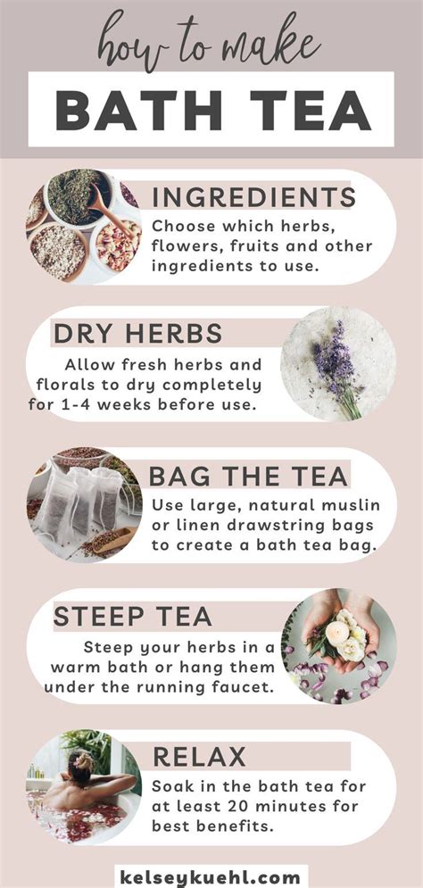 How To Use A Bath Tea