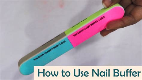 How To Use A Buffer For Nails