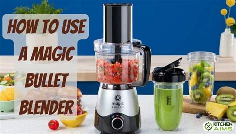 How To Use A Bullet Blender