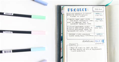 How To Use A Bullet Journal For Work