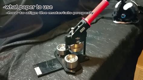 how to use a button maker - youtube