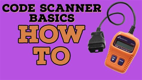how to use a car code reader