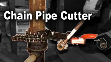 How To Use A Chain Pipe Cutter